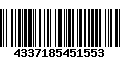 Código de Barras 4337185451553