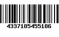 Código de Barras 4337185455186