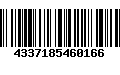 Código de Barras 4337185460166