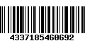 Código de Barras 4337185460692