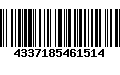 Código de Barras 4337185461514