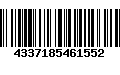 Código de Barras 4337185461552