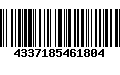Código de Barras 4337185461804