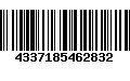 Código de Barras 4337185462832