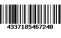 Código de Barras 4337185467240