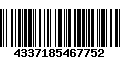 Código de Barras 4337185467752