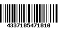 Código de Barras 4337185471810