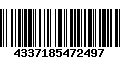 Código de Barras 4337185472497