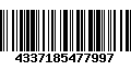 Código de Barras 4337185477997