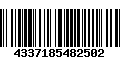 Código de Barras 4337185482502