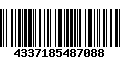 Código de Barras 4337185487088