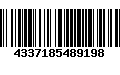 Código de Barras 4337185489198