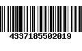 Código de Barras 4337185502019