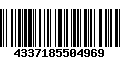 Código de Barras 4337185504969