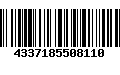 Código de Barras 4337185508110