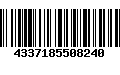 Código de Barras 4337185508240