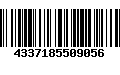 Código de Barras 4337185509056