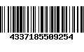 Código de Barras 4337185509254