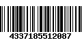 Código de Barras 4337185512087