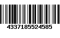 Código de Barras 4337185524585