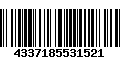 Código de Barras 4337185531521