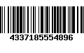 Código de Barras 4337185554896