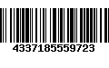 Código de Barras 4337185559723