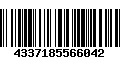 Código de Barras 4337185566042