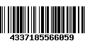 Código de Barras 4337185566059