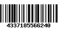 Código de Barras 4337185566240