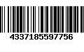 Código de Barras 4337185597756