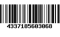 Código de Barras 4337185603068