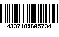 Código de Barras 4337185605734