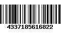 Código de Barras 4337185616822