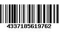 Código de Barras 4337185619762