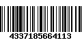 Código de Barras 4337185664113