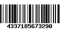 Código de Barras 4337185673290