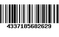 Código de Barras 4337185682629