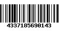 Código de Barras 4337185690143