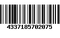 Código de Barras 4337185702075