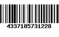 Código de Barras 4337185731228