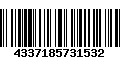 Código de Barras 4337185731532