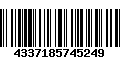 Código de Barras 4337185745249