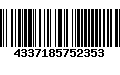 Código de Barras 4337185752353