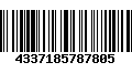 Código de Barras 4337185787805