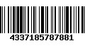 Código de Barras 4337185787881