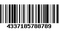 Código de Barras 4337185788789