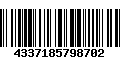 Código de Barras 4337185798702