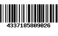 Código de Barras 4337185809026