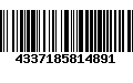 Código de Barras 4337185814891